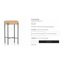 counter stool -truckee
