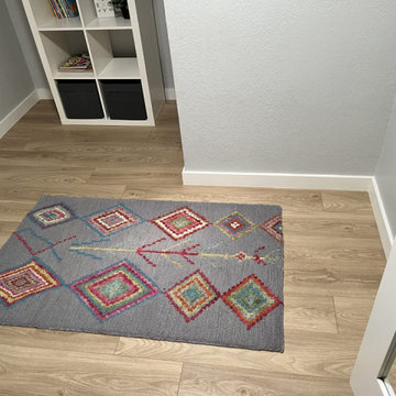 Flooring Renovation: Mohawk Laminate & Dream Weaver Carpet