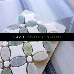 Equator marble tile 12x12 & mosaic - Mosaic Tile