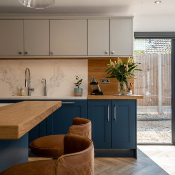 Open-Plan Kitchen, Utility and Reception Renovation - Colchester, Essex