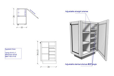 Inspiration for a contemporary kitchen remodel in Philadelphia