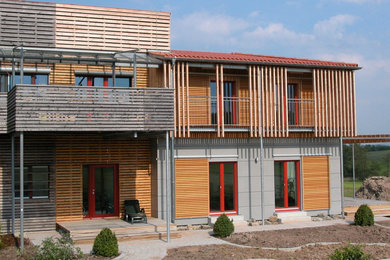 Example of a trendy exterior home design in Nuremberg