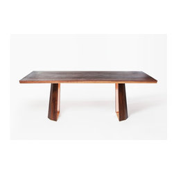 Split Base Dining Table - Dining Tables