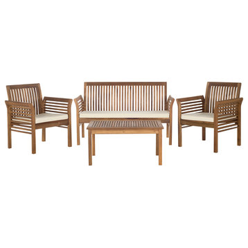 Safavieh Carson 4-Piece Indoor-Outdoor Living Set