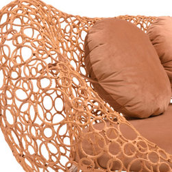 Bubbler Rattan Sofa in Tan - Sofas