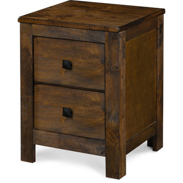 Finch Stratford 2 Drawer Nightstand Classic Brown