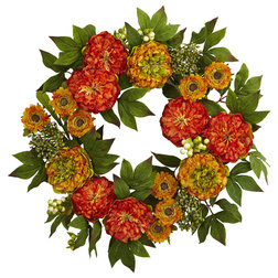 Contemporary Wreaths And Garlands by Homesquare