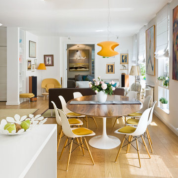 Combined apartments open plan