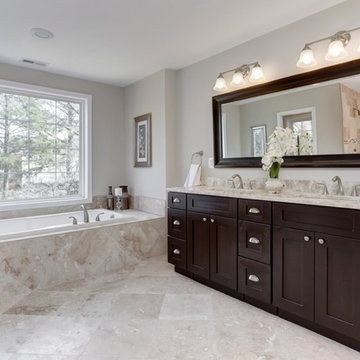 Shaker Vanity in Dark Chocolate