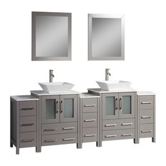 50 Most Popular Contemporary Double Sink Bathroom Vanities For 2021 Houzz