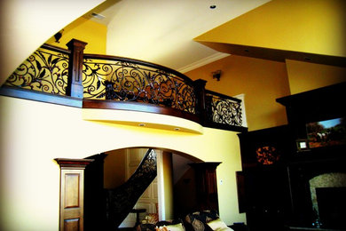 Inspiration for a timeless living room remodel in Other