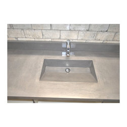 Concrete integral ramp sink - Products