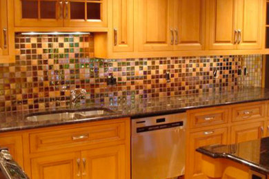 Glass Kitchen Mosaics Backsplash
