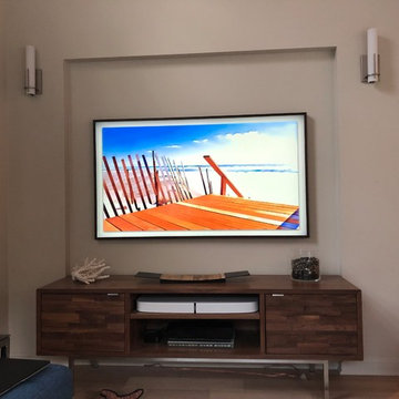 65" Frame TV- Fire Island