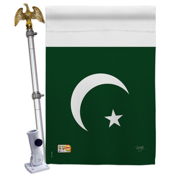 Pakistan Flags of the World Nationality House Flag Set
