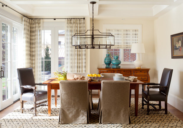 Traditional Dining Room by The Decorator, LLC