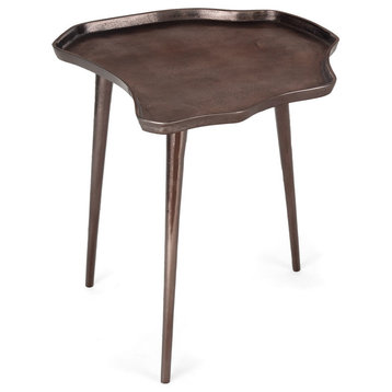 Evianna Side Table, Small Bronze