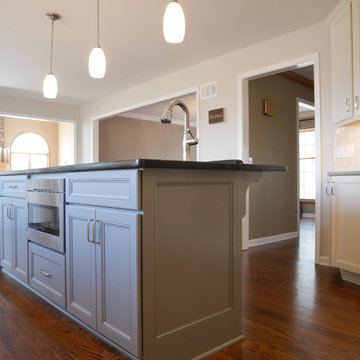 Contemporary Kitchen and Bath Re-Design