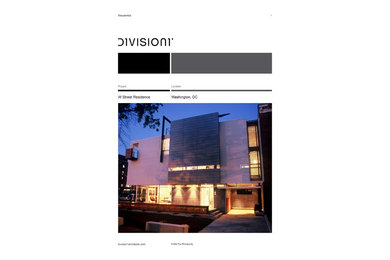 Inspiration for a contemporary home design remodel in DC Metro