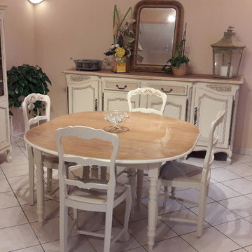 Style campagne chic pour la salle à manger