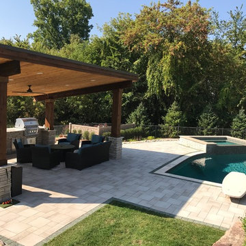 Pool Pavilion gazebo in novi, mic