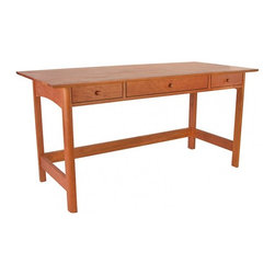 Modern Shaker Library Desk - Desks And Hutches