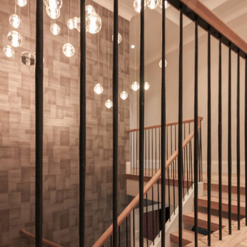 Project #81 | Modern Staircase with Integrated Seating