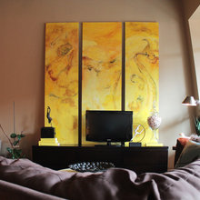 Art behind tv