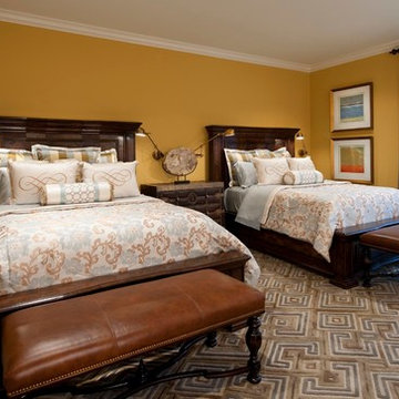 Venetian Meets Mediterranean: Guest Bedroom