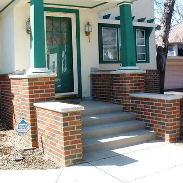 Brick & Stone Steps