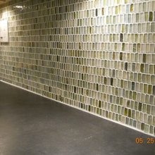 Glass recycled