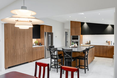 1950s home design photo in Seattle
