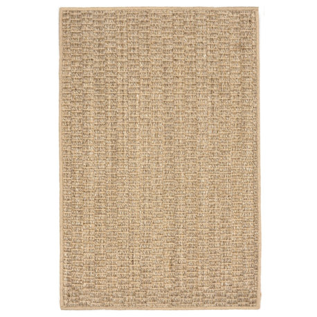 Dash & Albert Wicker Natural Woven Sisal Rug, Natural, 2' x 3'
