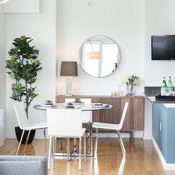 A Modern NYC Apartment Makeover - Modern in Long Island City