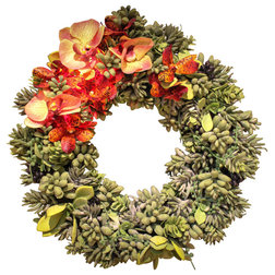 Contemporary Wreaths And Garlands Agave Wreath