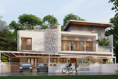 Residence design in Kollam