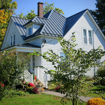 Standing Seam Metal Blue by Honest Abe Roofing