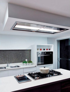 ceiling range hood island kitchen flush extractor ventilation futuro skylight ceilings cooktop hoods gas mount bing concerns without any designer