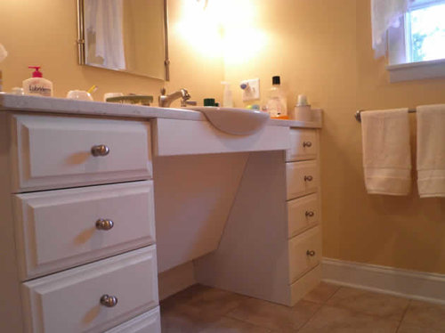 Ada Bathroom Vanities, Wheelchair Accessible Bathroom Vanity