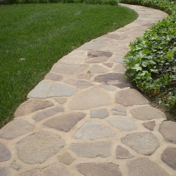 stone walks and patios
