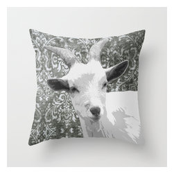 BACK to BASICS - Goat Grey Pillow Cover - Decorative Pillows