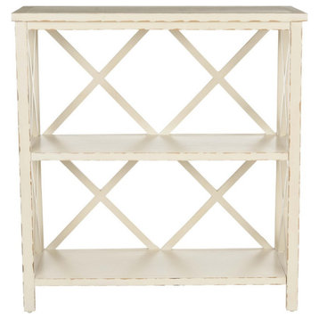 Saros Open Bookcase Vintage Cream