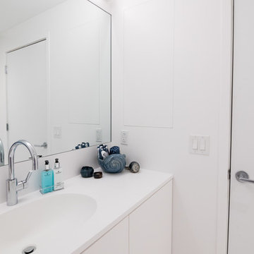 Custom Corianders Vanity and Medicine Cabinet - Philadelphia PA
