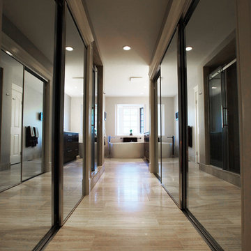 Marble Bathroom - Lower Mount Royal, Calgary