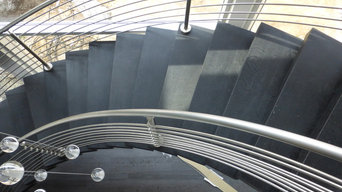 5" Rift and Quartered White oak with stairs