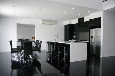This is an example of a modern home design in Other.