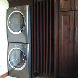 DryAway: 6 Frames (Espresso) - Custom Cabinet - Drying Racks
