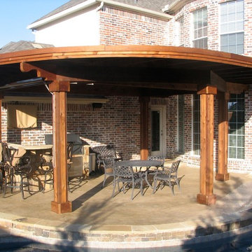 Circular Shape Patio Cover