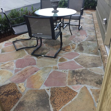 Marietta flagstone patio