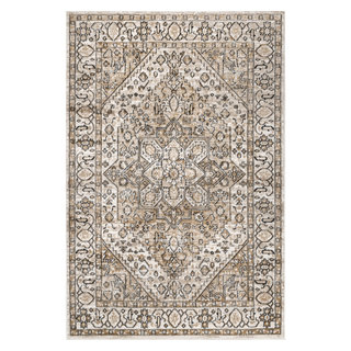 nuLOOM Stevie Traditional Medallion Area Rug, 5'x8' - Mediterranean ...